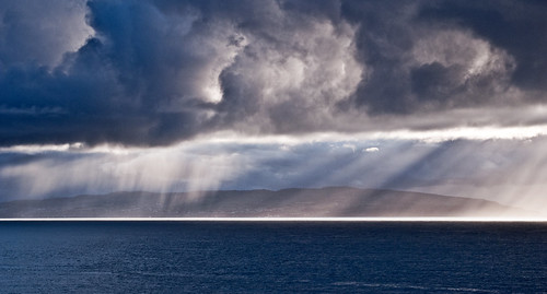 Crepuscular rain