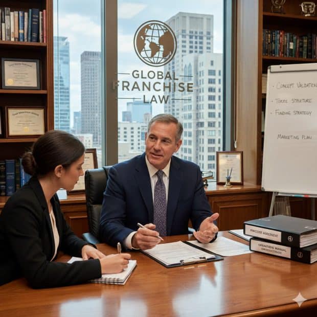 franchise attorney meeting with would-be franchisor