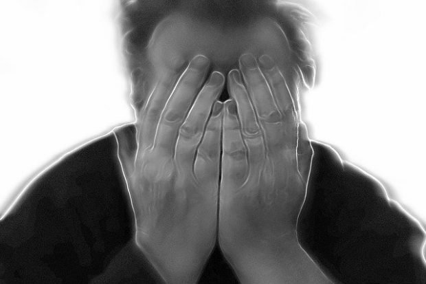 image of a person who made a mistake
