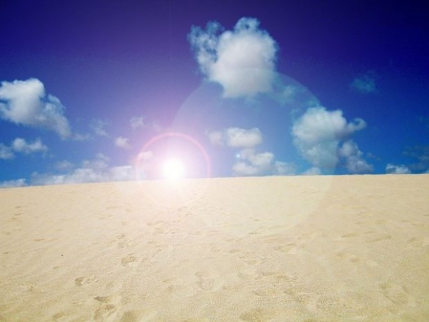 hot sun