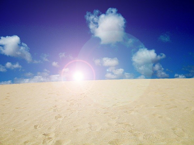 hot sun