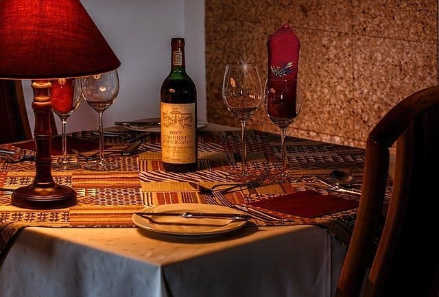 fancy restaurant