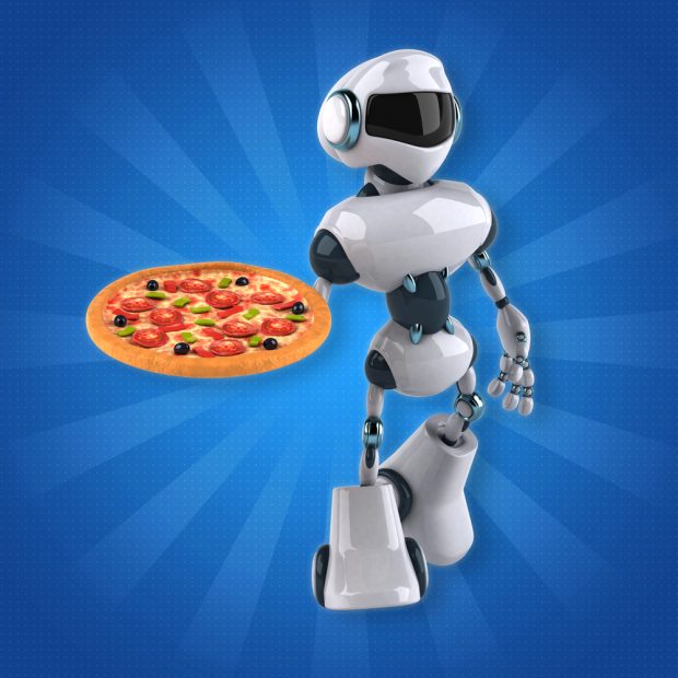 image of restaurant robotics in action