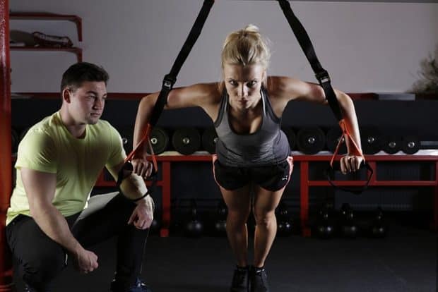 image of a fitness coach