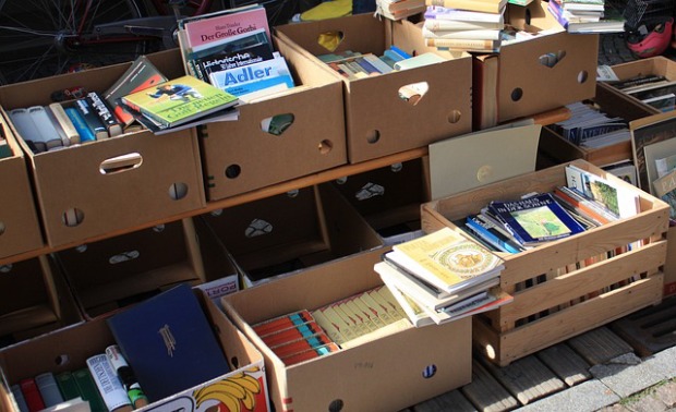 garage sales books