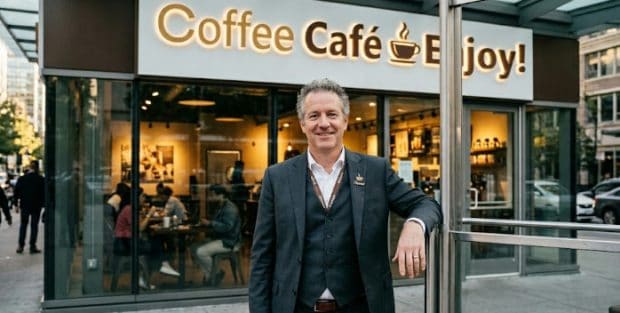 image of owner of multiple coffee franchises