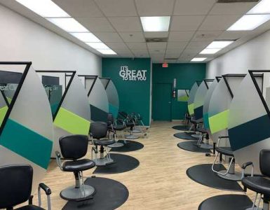 Great Clips new salon design