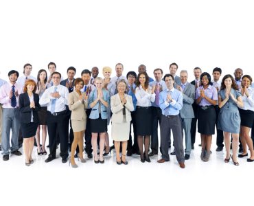 a group of highly satisfied franchisees