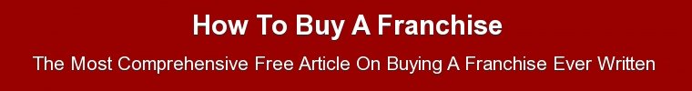 how to buy a franchise business