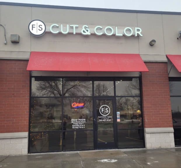 image of a fantastic sams franchise plus a review