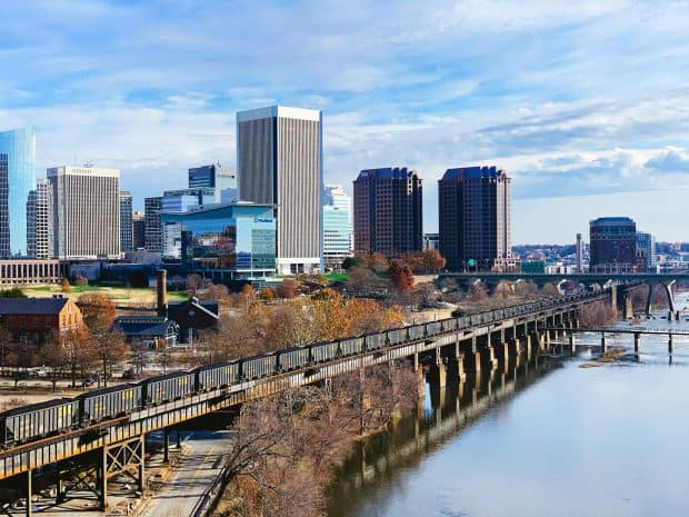 image of virginia which is being used for franchise attorneys directory