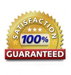 satisfaction guaranteed