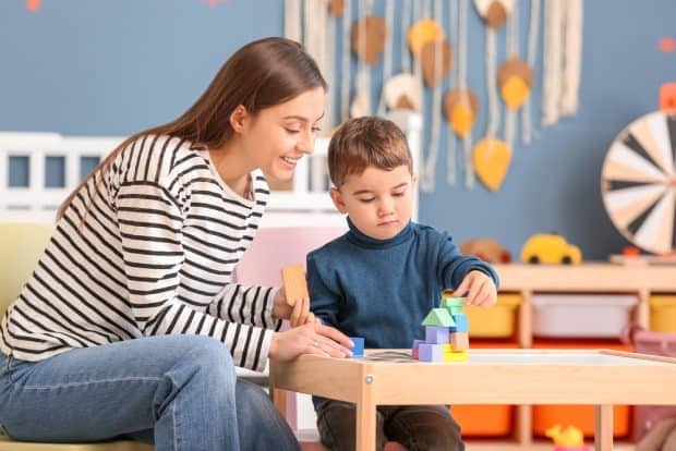picture of a nanny provider small business owner