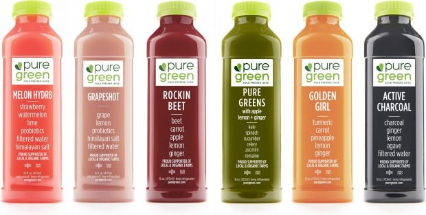 pure green franchise products