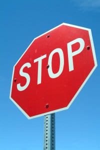 stop now