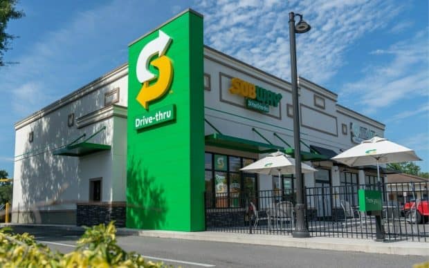 image of Subway restaurant 