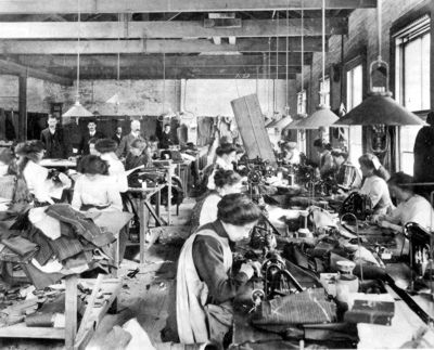 garment workers 1880's