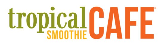 logo of trpoical smoothie cafe 