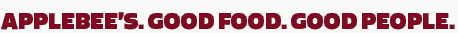 tagline for applebee's restaurants