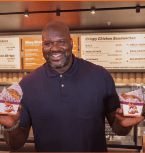shaq and his big chicken franchise