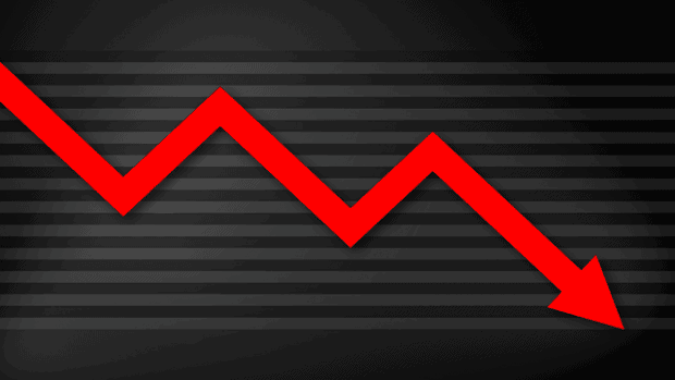 franchise growth chart going down