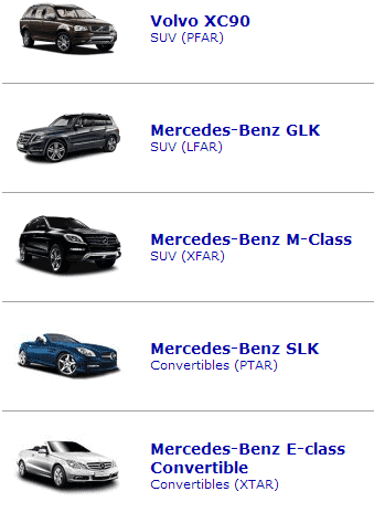 upscale cars