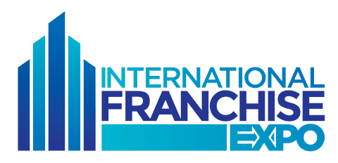logo for the 2024 international franchise expo